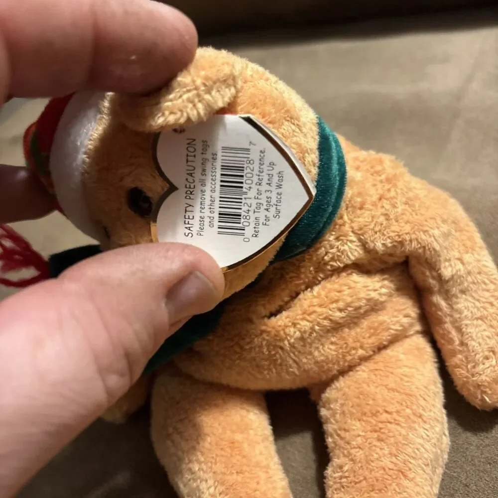 Ty Beanie Baby Holiday Teddy 2003 – 8.5” – NEW MWMTs – Retired